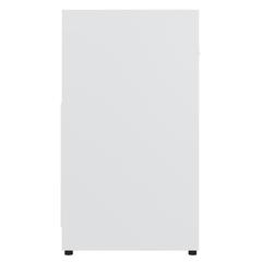 vidaXL Bathroom Cabinet White 60x33x61 cm Engineered Wood