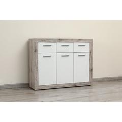 Pan Emirates Benwee Panel Board 3-Door Sideboard (118 x 36 x 92 cm)