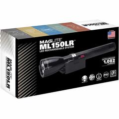 Maglite Rechargeable LED Flashlight, ML150LR (Black, 1082 Lumen)