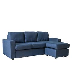 Lara 3-Seater Fabric Left & Right Reversible Corner Sofa Danube Home