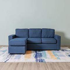 Lara 3-Seater Fabric Left & Right Reversible Corner Sofa Danube Home