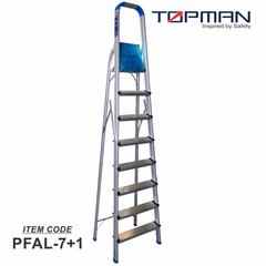 Topman Aluminum Platform 8-Step Ladder, PFAL-8 (224 x 53 x 208 cm)