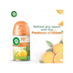 Air Wick Freshmatic Auto Spray Gadget W/Refill (Sparkling Citrus, 250 ml, Pack of 2)