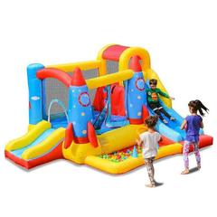 Myts Space Rocket Bounce House Jumping Castle For Kids