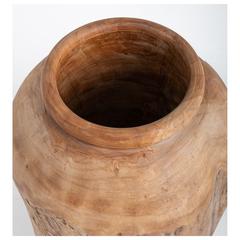 Khashabeesta Teak Wood Vase Planter (30 x 30 x 40 cm)