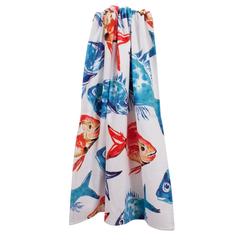 Anemoss Aquarium Theme Cotton & Microfiber Beach Towel (140 x 70 cm)