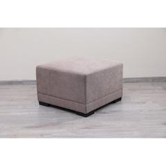 مقعد أوتومان قماش وخشب شاينبورج حول الإمارات (78 × 78 × 49 سم)