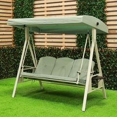 Elio 3-Seater Metal Swing Danube Home