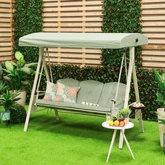 Elio 3-Seater Metal Swing Danube Home