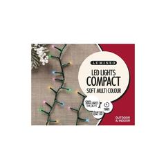 Kaemingk Lumineo LED 500 Bulbs Compact String Lights (Multicolour)