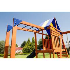 Sports Power Grand Mesa Wooden Swing Set