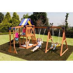 Sports Power Grand Mesa Wooden Swing Set