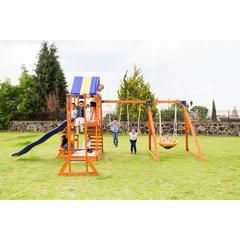 Sports Power Grand Mesa Wooden Swing Set