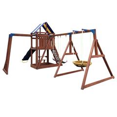 Sports Power Grand Mesa Wooden Swing Set