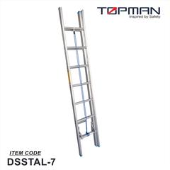 Topman Aluminum Double Section Straight 7-Step Ladder, DSSTAL-7 (420 x 40 x 406 cm)