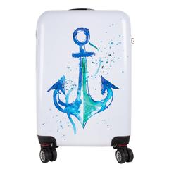 Anemoss Anchor Pattern Suitcase (60.96 cm)
