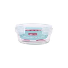 Taliona Boro Pro Borosilicate Glass Food Container (570 ml, Round)