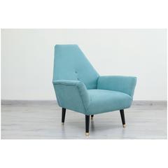 Pan Emirates Patia Fabric & Wood Accent Chair (86 x 86 x 93 cm)