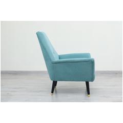 Pan Emirates Patia Fabric & Wood Accent Chair (86 x 86 x 93 cm)