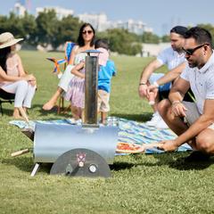 Bad Axe Portable Wood Fired Outdoor Pizza Oven, BXPO2