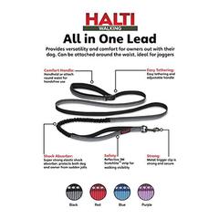 COA Halti All-In-One Lead Dog Harness (Large, Black)