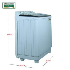 Nobel 12 kg Freestanding Top Load Semi Auto Washing Machine, NWM1402