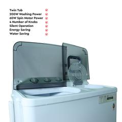 Nobel 12 kg Freestanding Top Load Semi Auto Washing Machine, NWM1402