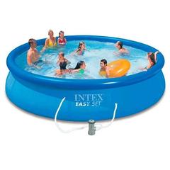 Intex Easy Set Pool Set W/Filter Pump (457 x 84 cm, Blue)