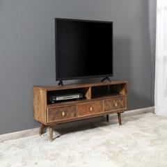 Pan Emirates Caribbean Solid Wood TV Unit