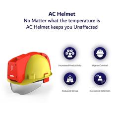 Jarsh Safety Air Conditioned Helmet, JS-23SGC-S