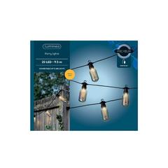 Kaemingk Lumineo LED 20 Bulbs Party String Lights (950 cm, Classic Warm)