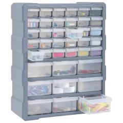 vidaXL Multi-drawer Organizer with 39 Drawers (38 x 16 x 47 cm)