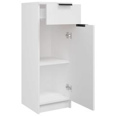 vidaXL Bathroom Cabinet White 32x34x90 cm Engineered Wood