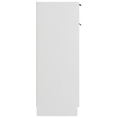 vidaXL Bathroom Cabinet White 32x34x90 cm Engineered Wood