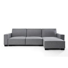 Desforma 3-Seater Fabric Corner Sofa Cum Bed Pan Emirates