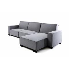 Desforma 3-Seater Fabric Corner Sofa Cum Bed Pan Emirates