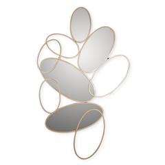 Pan Emirates Clarette Decorative Mirror (88 x 3 x 124 cm, Gold)