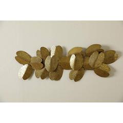 ديكور حائط معدني بارت حول الإمارات (105 × 40 سم)