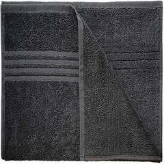 Gifted Cotton Bath Towel & Hand Towel Set (Grey, 4 Pc.)