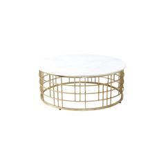 Pan Emirates Finnell Metal & Marble Coffee Table (106 x 106 x 42 cm)