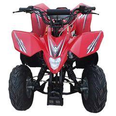 دراجة رباعية ATV بدون رجوع للخلف ميتس (180 سم مكعب ، أحمر)