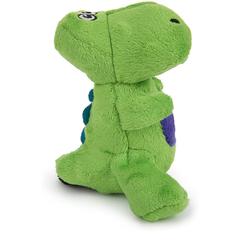 goDog Just For Me T-Rex W/Chew Guard Technology Plush Toy For Dogs (Small)