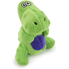 goDog Just For Me T-Rex W/Chew Guard Technology Plush Toy For Dogs (Small)