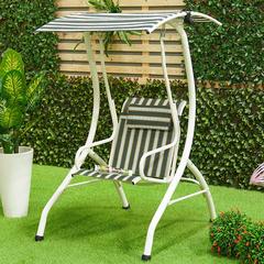 Korina Single Seater Metal Swing Danube Home