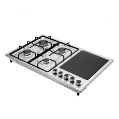 Geepas Build In 4 Burners Gas Cooker W/Electric Hot Plate Hob, GGC31036