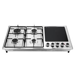 Geepas Build In 4 Burners Gas Cooker W/Electric Hot Plate Hob, GGC31036