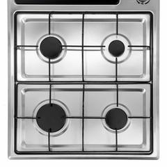 Geepas Build In 4 Burners Gas Cooker W/Electric Hot Plate Hob, GGC31036