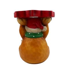 Fairy Dust Polyresin Reindeer Stool W/LED Lights (47 x 31 x 31 cm)