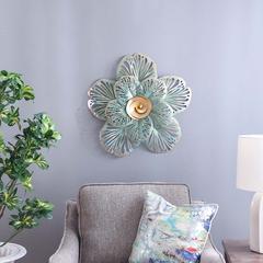 Danube Home Alayna Metal Ranunculus Japonicus Thunb Wall Decoration (65.4 x 9.5 x 64.1 cm)