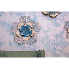 PAN Emirates Mora Metal Wall Décor (Blue, 50 x 4 x 47 cm)